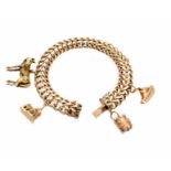 A 1960s 9ct gold bracelet by Smith & Pepper Ltd.,