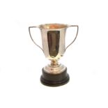 An early 20th Century silver trophy,