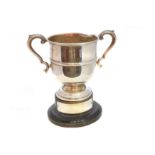 A 1960's silver trophy,