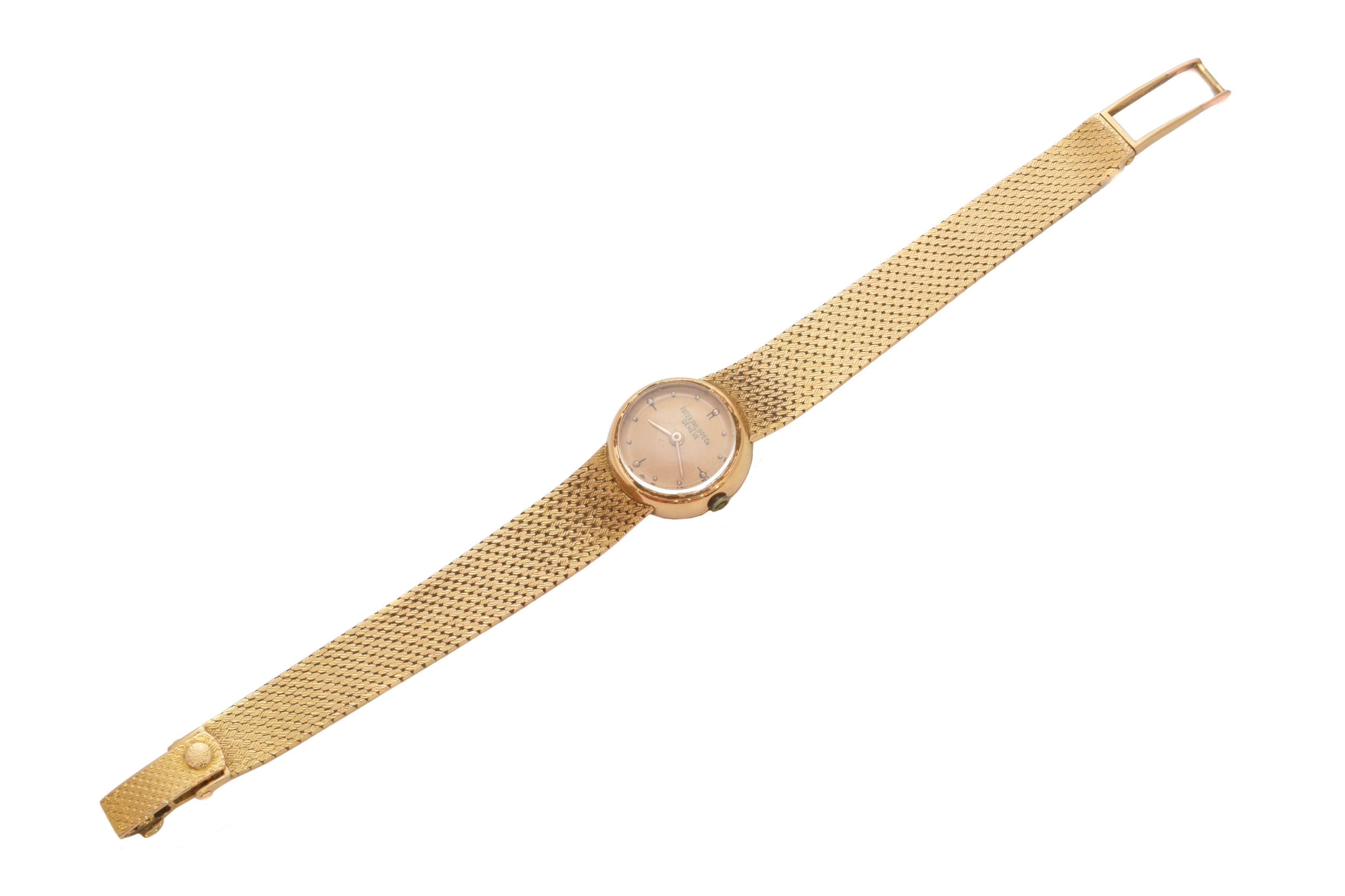 A ladies 18ct gold Patek Philippe wristwatch,