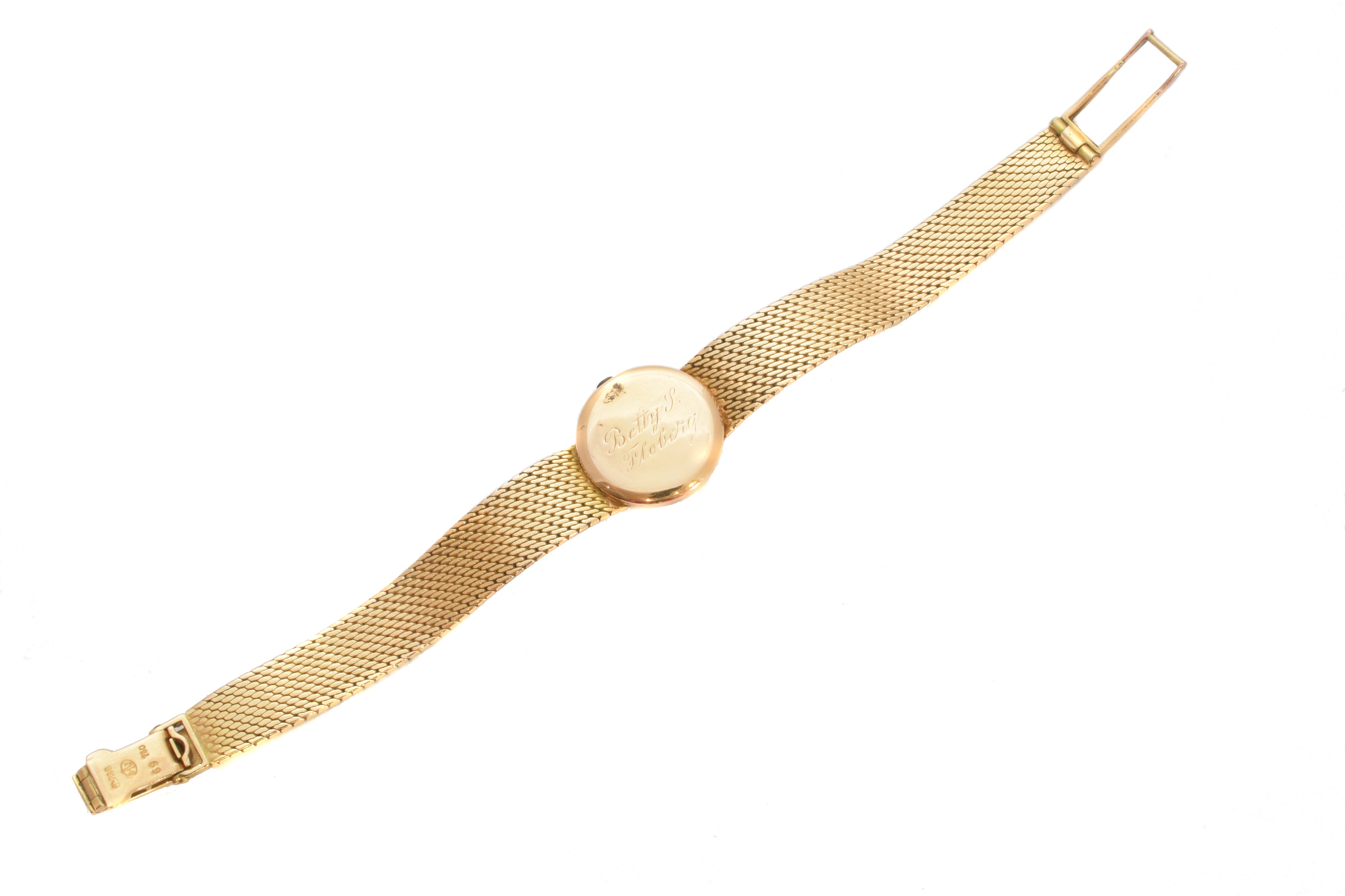 A ladies 18ct gold Patek Philippe wristwatch, - Image 2 of 2