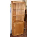 Modern Ercol corner cupboard Condition reports not available for this auction