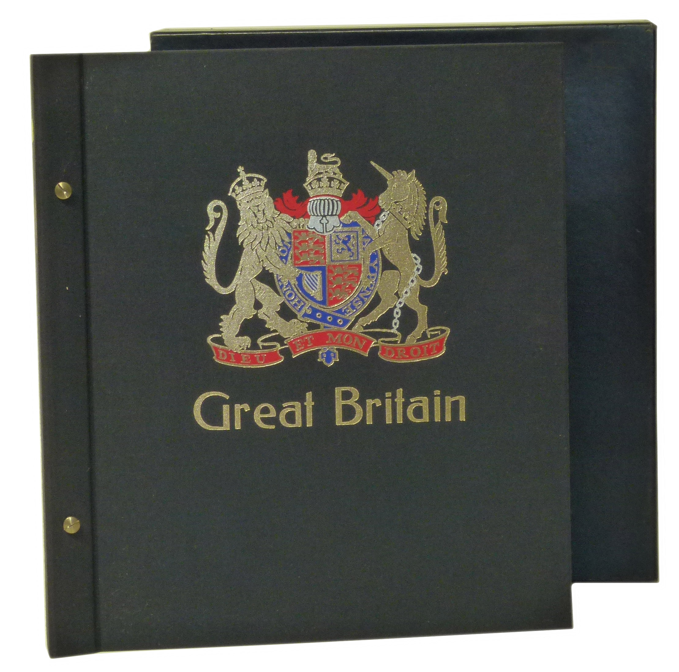 GB collection in SG album from QV1d black to 1983 including QV & KEVII values to 5\- Condition