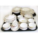 34 pieces of Paragon dinner ware "Belinda" pattern Condition reports not available for this auction