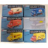 6 boxed Corgi Golden Oldies, Thames Trader-Heinz (19303) Bedford S-Lyons (19301), Bedford S-Weetabix