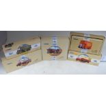 6 boxed Corgi classic commercias, 2 Bedfors "Northern Collection" (97085) Scammell Scarab "BRS