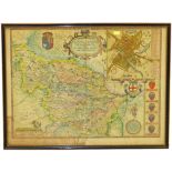 John Speede, Map of West Riding of Yorkshire. Condition reports not available for this auction