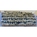 97 KLM blue delft houses Condition reports not available for this auction