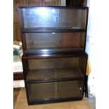 Simplex 4 division sectional bookcase Condition reports not available for this auction