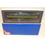 Boxed Heljan BR green locomotive with Smally yellow panel Condition reports not available for this