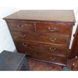 Georgian mahogany chest of drawers Condition reports not available for this auction