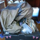 A collection of Military ephemera, to include a kit bag, relating to Corporal Lumkin