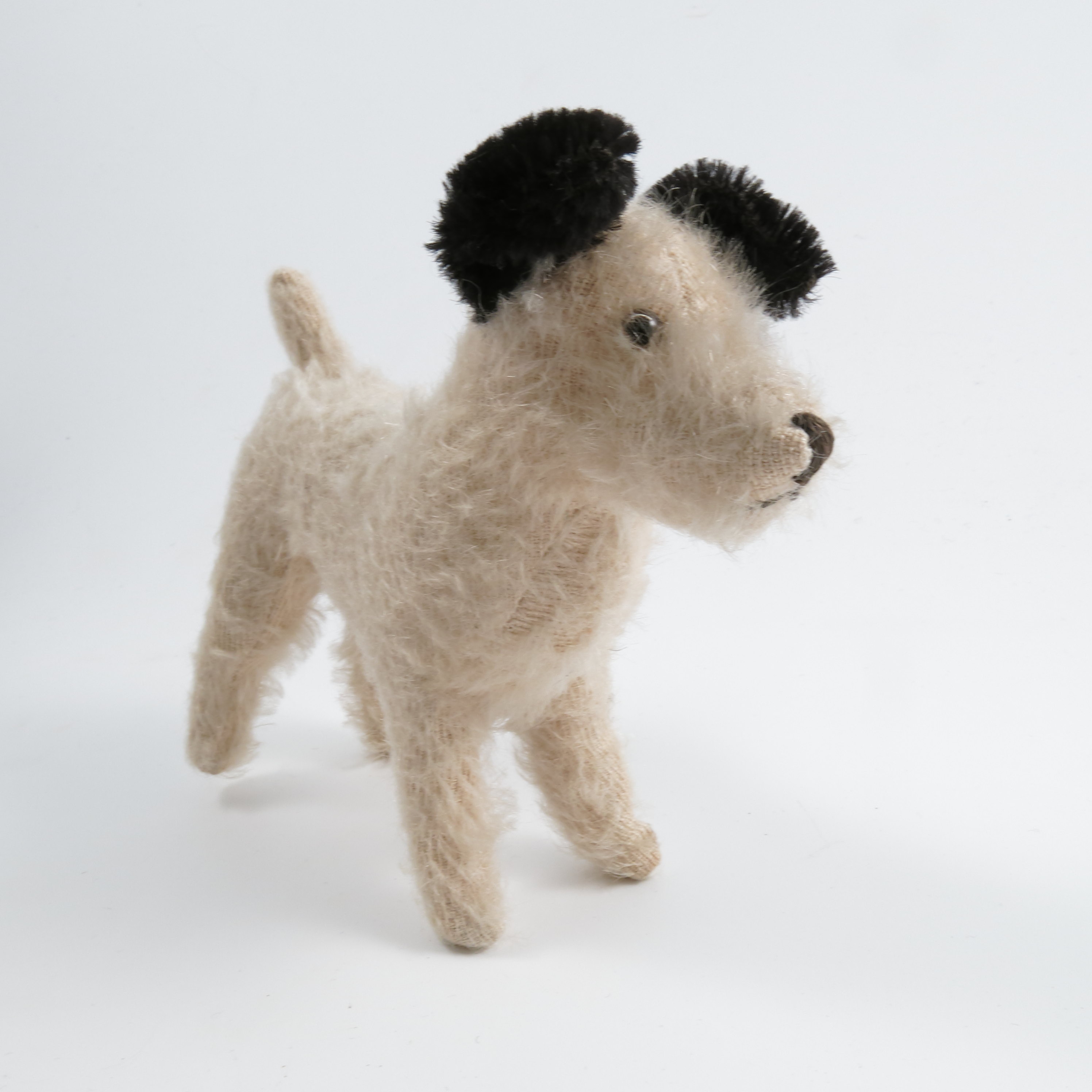 Two plush models, of terriers, height 15ins and 6ins, together with a Hermann plush teddy bear and - Image 5 of 5