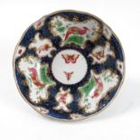A Samson of Paris porcelain deep saucer, decorated