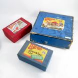 A boxed Bayko Building set, No.4, with instruction book, together with a boxed Bayko converting set,