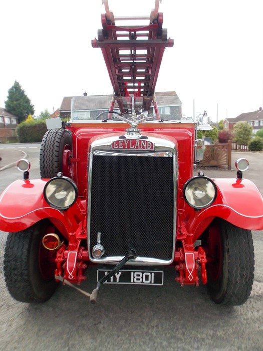 A restored 1931 Leyland Lioness HY1801 Fire Engine. Straight 6 8.8 litre. Class winner London- - Image 2 of 3