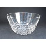 An R Lalique Cactus-2 pattern glass finger bowl, diameter 4.75ins, height 2.75ins Condition