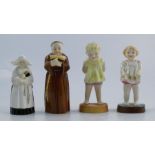 Two Royal Worcester figures, Joan and Tommy, both modelled by F G Doughty, model numbers 2915 and