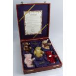 A cased Steiff Baby Bear set, 1994-1998