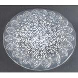 A Lalique glass bowl, decorated in the Roscoff pattern with fish, diameter 14insCondition Report: