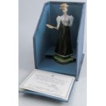 A Royal Worcester limited edition figure, Marion, from the Victorian Figures series, modelled by Van