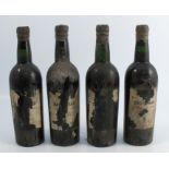 Four bottles of Sandeman Vintage 1960 Port