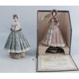 A Royal Worcester limited edition figure, Beatrice, from the Victorian Figures series, modelled by