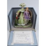 A Royal Worcester limited edition figure group, Charlotte and Jane, from the Victorian Figures