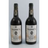 Twelve bottles of Warre's 1975 Vintage Port