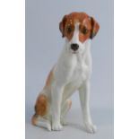 A Royal Worcester model, of a seated Hound, height 7.5insCondition Report: ok