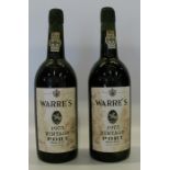 Six bottles of Warre 1975 Port