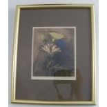 J H Morton, watercolour, study of a butterfly, 1910, 5ins x 4.25ins
