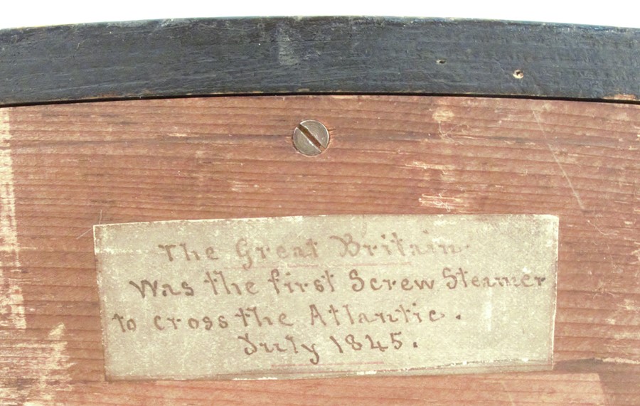 A Victorian cased automaton, The Great Britain, the first screw steamer to cross the Atlantic July - Image 10 of 10