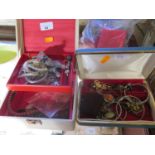 A Large Selection of Silver and Costume Jewellery (3 boxes)