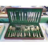 A Part Canteen of Kings Pattern Silver Plated Cutlery