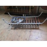 A VW Camper Roof Rack and camping stove