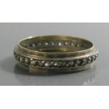 A 9ct Gold Eternity Ring, size L, 1.6g