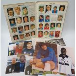 A Collection of Autographed Football Photographs, Mexico 70 sticker book etc