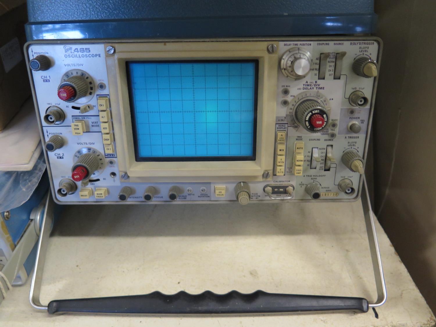 Tektronix TAS 465 Dual Trace 100MHz Oscilloscope