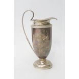 A George V Silver Jug, Birmingham 1933, Barker Bros., 158g, 17cm high