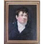 A Fine Portrait Miniature of Sir Henry Ellis KH FRS FSA (29 November 1777 – 15 January 1869),