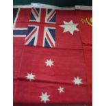 An Australian Red Ensign Flag, 90 x 45cm