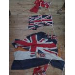 South Africa Bunting with Red and Blue Ensigns, 5m