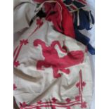 Star of India Bunting with White and Blue Ensigns, 3.7m