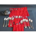 A Selection of Silver Plated Flatware