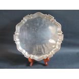 An Edward VII Silver Salver, Sheffield 1909, Fattorini & Sons, 616g