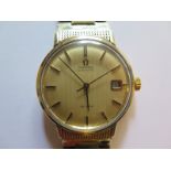 Omega 9ct Gold De Ville Watch Auto and Date