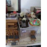 A Collection of Dolls House Furniture
