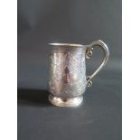 A Victorian Silver Christening Mug, Birmingham 1877, Thomas Prime & Son, 115g