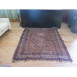 A 19thn Century Persian Rug, c. 210 x 170cm